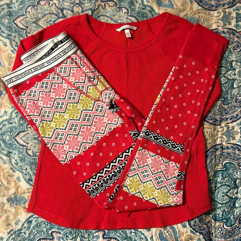 Victoria Secret Winter Thermal Pajama Set